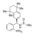 [S(R)]-N-((R)-(2-(Diphenylphosphino)phenyl)(5,6,7,8-tetrahydro-5,5,8,8-tetramethyl-2-naphthalenyl)methyl]-2-methyl-2-propanesulfinamide, 95%|15-8736