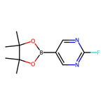 2-Fluoro-5-(4,4,5,5-tetramethyl-1,3,2-dioxaborolan-2-yl)pyrimidine|CS-0145801|1352796-65-6