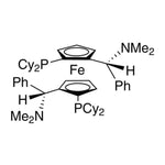 (S,S)-(+)-2,2'-Bis[(R)-(N,N-dimethylamino)(phenyl)methyl]-1,1'-bis(dicyclohexylphosphino)ferrocene, min. 97%|26-0240|494227-35-9