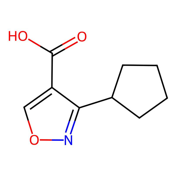 3-Cyclopentylisoxazole-4-carboxylic acid|CS-0120463|1368184-98-8