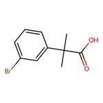 2-(3-Bromophenyl)-2-methylpropanoic acid|CS-0046057|81606-47-5