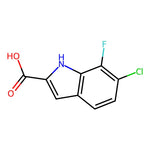 6-Chloro-7-fluoro-1H-indole-2-carboxylic acid|CS-0311521|259860-07-6