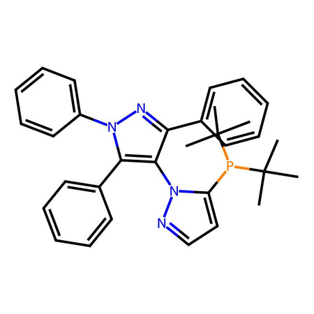 5-(Di-tert-butylphosphino)-1',3',5'-triphenyl-1'H-1,4'-bipyrazole, 98%|789165|894086-00-1