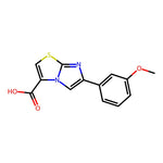 6-(3-Methoxyphenyl)imidazo[2,1-b]thiazole-3-carboxylic acid|CS-0197585|912770-31-1