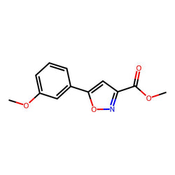 Methyl 5-(3-methoxyphenyl)isoxazole-3-carboxylate|CS-0072039|517870-19-8