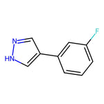 4-(3-Fluorophenyl)-1H-pyrazole|CS-0617889|1196145-51-3