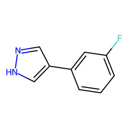 4-(3-Fluorophenyl)-1H-pyrazole|CS-0617889|1196145-51-3