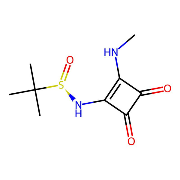 (R)-2-Methyl-N-(2-(methylamino)-3,4-dioxocyclobut-1-en-1-yl)propane-2-sulfinamide|CS-0198285|2937299-57-3