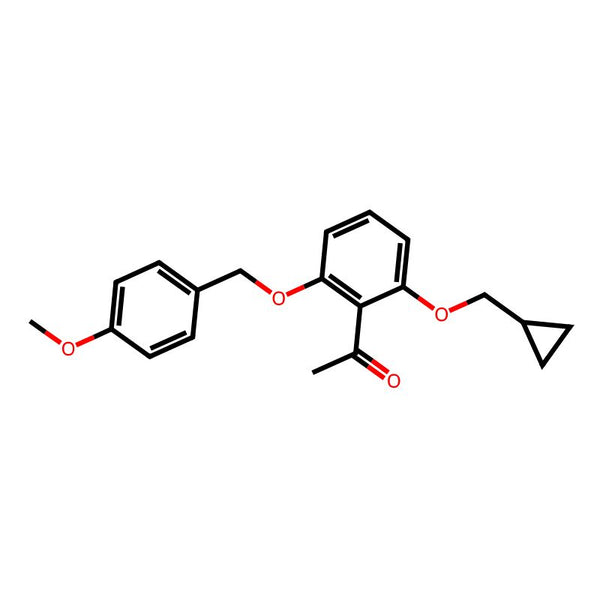 1-(2-(Cyclopropylmethoxy)-6-(4-methoxybenzyloxy)phenyl)ethanone|CS-M1897|405239-71-6