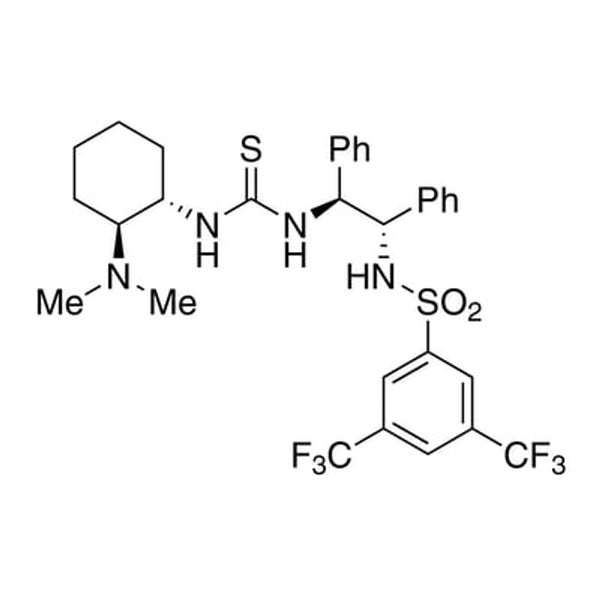 N-[(1S,2S)-2-[[[[(1S,2S)-2-(Dimethylamino)cyclohexyl]amino]thioxomethyl]amino]-1,2-diphenylethyl]-3,5-bis(trifluoromethyl)benzenesulfonamide, 98%, (99% ee)|07-6358|1449480-55-0