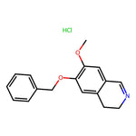 6-(Benzyloxy)-7-methoxy-3,4-dihydroisoquinoline hydrochloride|CS-0572558|68360-23-6