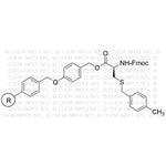Fmoc-S-4-methylbenzyl-L-cysteine 4-alkoxybenzyl alcohol resin|04178
