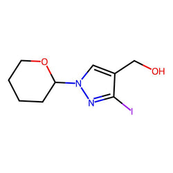 (3-Iodo-1-(tetrahydro-2H-pyran-2-yl)-1H-pyrazol-4-yl)methanol|CS-0017743|1627924-18-8