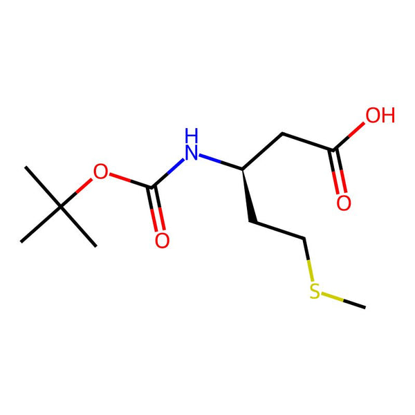 (R)-3-((tert-Butoxycarbonyl)amino)-5-(methylthio)pentanoic acid|CS-0060982|1217811-51-2