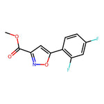 Methyl 5-(2,4-difluorophenyl)isoxazole-3-carboxylate|CS-0313745|1105191-49-8