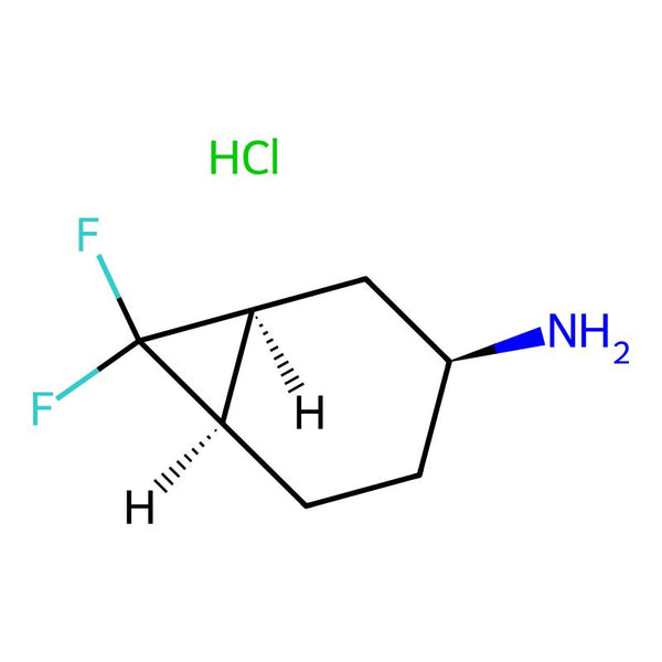 rel-(1R,3R,6S)-7,7-Difluorobicyclo[4.1.0]heptan-3-amine hydrochloride|CS-0622979|2218436-87-2