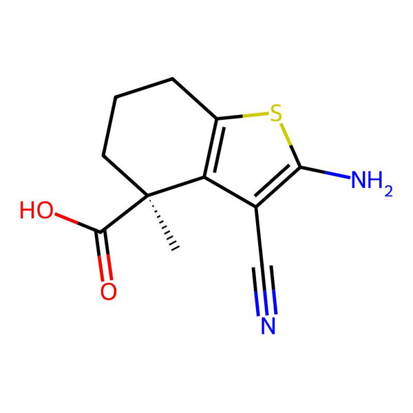 (S)-2-Amino-3-cyano-4-methyl-4,5,6,7-tetrahydrobenzo[b]thiophene-4-carboxylic acid|CS-0618139|2749963-99-1