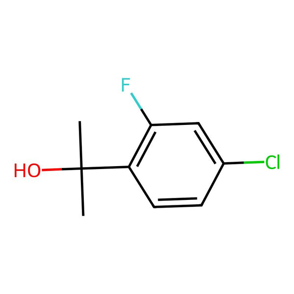 2-(4-Chloro-2-fluorophenyl)propan-2-ol|CS-0163277|1537457-36-5