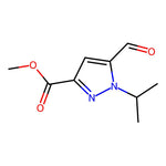Methyl 5-formyl-1-isopropyl-1H-pyrazole-3-carboxylate|CS-W020541|617709-79-2