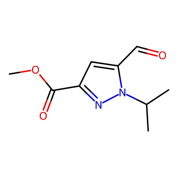 Methyl 5-formyl-1-isopropyl-1H-pyrazole-3-carboxylate|CS-W020541|617709-79-2