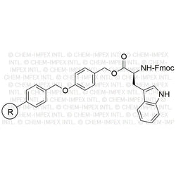 Na-Fmoc-L-tryptophan 4-alkoxybenzyl alcohol resin|01918