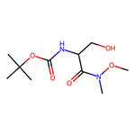 Tert-butyl (S)-(3-hydroxy-1-(methoxy(methyl)amino)-1-oxopropan-2-yl)carbamate|CS-0145221|122709-20-0