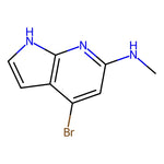 4-Bromo-N-methyl-1H-pyrrolo[2,3-b]pyridin-6-amine|CS-B0817|1935288-47-3
