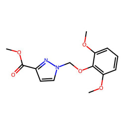 Methyl 1-((2,6-dimethoxyphenoxy)methyl)-1h-pyrazole-3-carboxylate|CS-0302193|1001499-95-1