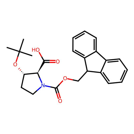 (2S,3S)-1-(((9H-fluoren-9-yl)methoxy)carbonyl)-3-(tert-butoxy)pyrrolidine-2-carboxylic acid|C1469719|266359-42-6