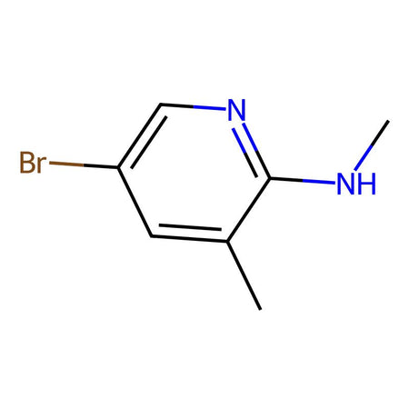 5-Bromo-3-methyl-2-(methylamino)pyridine|C1749395|245765-66-6