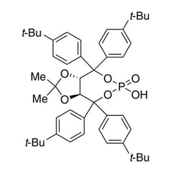 (3aS,8aS)-Tetrahydro-6-hydroxy-2,2-dimethyl-4,4,8,8-tetrakis(4-(tert-butyl)phenyl)-6-oxide-[1,3]dioxolo[4,5-e][1,3,2]dioxaphosphepine, 98%, (99% ee)|15-8609
