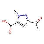 3-Acetyl-1-methyl-1H-pyrazole-5-carboxylic acid|CS-0527674|1539016-38-0