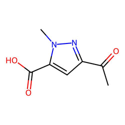 3-Acetyl-1-methyl-1H-pyrazole-5-carboxylic acid|CS-0527674|1539016-38-0
