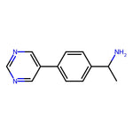 1-[4-(pyrimidin-5-yl)phenyl]ethan-1-amine|CS-0265168|1250290-30-2