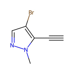4-Bromo-5-ethynyl-1-methyl-1H-pyrazole|CS-0616161|1602782-77-3