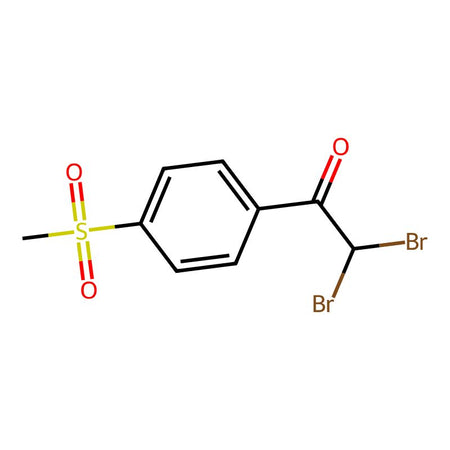 2,2-Dibromo-4’-(methylsulfonyl)acetophenone|C4X-237922|85976-24-5