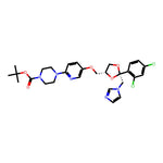 tert-Butyl 4-(5-(((2S,4R)-2-((1H-imidazol-1-yl)methyl)-2-(2,4-dichlorophenyl)-1,3-dioxolan-4-yl)methoxy)pyridin-2-yl)piperazine-1-carboxylate|CS-0651951|2982732-11-4