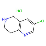 3-Chloro-5,6,7,8-tetrahydro-1,6-naphthyridine hydrochloride|CS-0012649|1260879-95-5