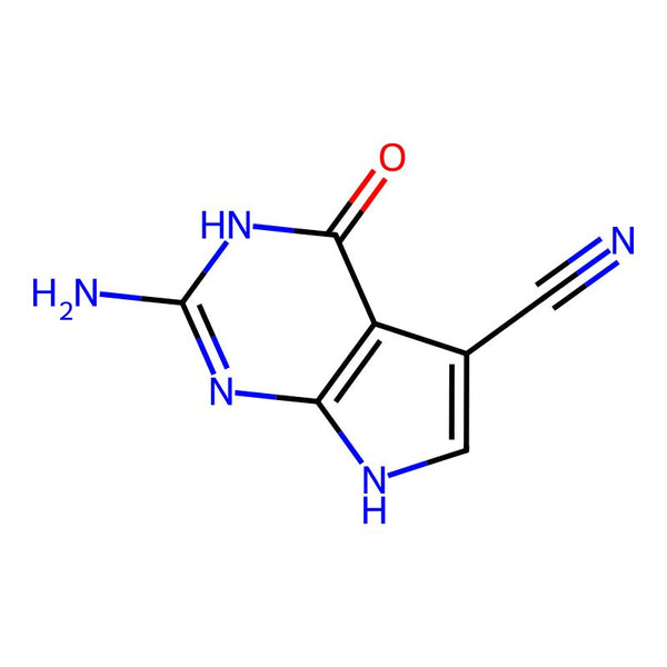 2-Amino-4-oxo-4,7-dihydro-3H-pyrrolo[2,3-d]pyrimidine-5-carbonitrile|CS-W003845|69205-79-4