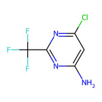 6-Chloro-2-(trifluoromethyl)pyrimidin-4-amine|CS-0054511|1480-66-6