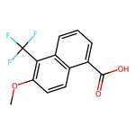 6-Methoxy-5-(trifluoromethyl)-1-naphthoic acid|CS-0567574|84532-72-9