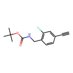 tert-Butyl (4-ethynyl-2-fluorobenzyl)carbamate|CS-0650045|1610469-86-7
