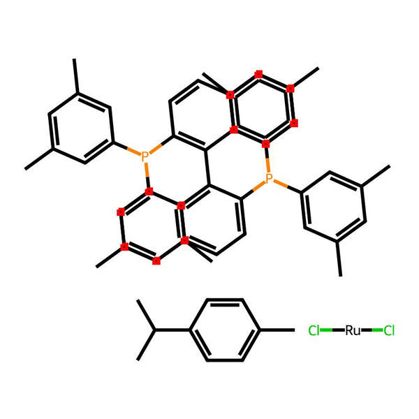 Chloro{(R)-(+)-2,2'-bis[di(3,5-xylyl)phosphino]-1,1'-binaphthyl}(p-cymene)ruthenium(II) chloride|CS-W021023|944451-24-5
