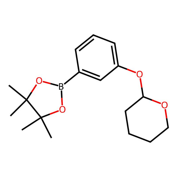4,4,5,5-tetramethyl-2-(3-((tetrahydro-2H-pyran-2-yl)oxy)phenyl)-1,3,2-dioxaborolane|CS-W012103|850568-69-3