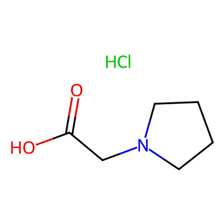 2-(Pyrrolidin-1-yl)acetic acid hydrochloride, 98.5%|249187|6628-74-6