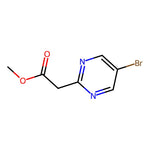 Methyl 2-(5-bromopyrimidin-2-yl)acetate|CS-W022787|948594-80-7