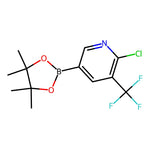 2-Chloro-5-(4,4,5,5-tetramethyl-1,3,2-dioxaborolan-2-yl)-3-(trifluoromethyl)pyridine|CS-0174045|741709-67-1