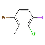1-Bromo-3-chloro-4-iodo-2-methylbenzene|CS-0161710|1799612-41-1