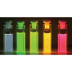 Cadmium selenide StremDots?  quantum dot (CdSe core) kit, 50umol/L in hexanes, 525-625nm peak emissions|96-0800|1306-24-7