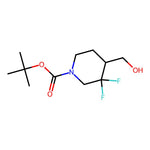 tert-Butyl 3,3-difluoro-4-(hydroxymethyl)piperidine-1-carboxylate|CS-W001394|1303974-47-1